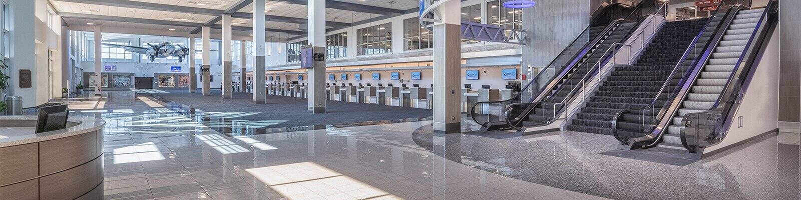 Private car service pickup at Sanford Airport (SFB) baggage claim